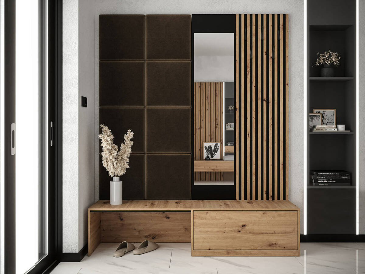 Előszoba garnitúra Hartford 322 (Artisan tölgy + Manila 04)