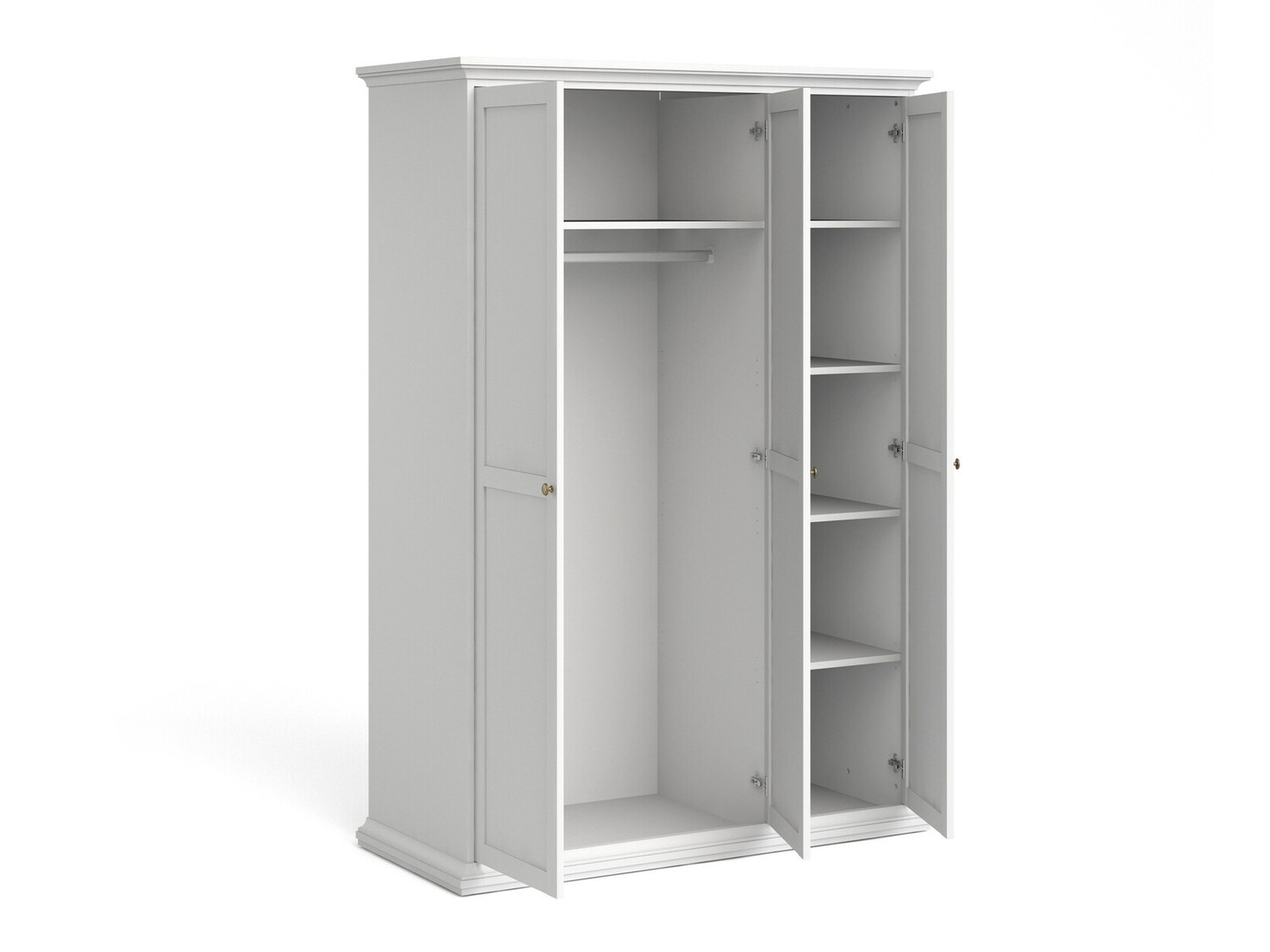 Gardróbszekrény Tustin R104 (Fehér)