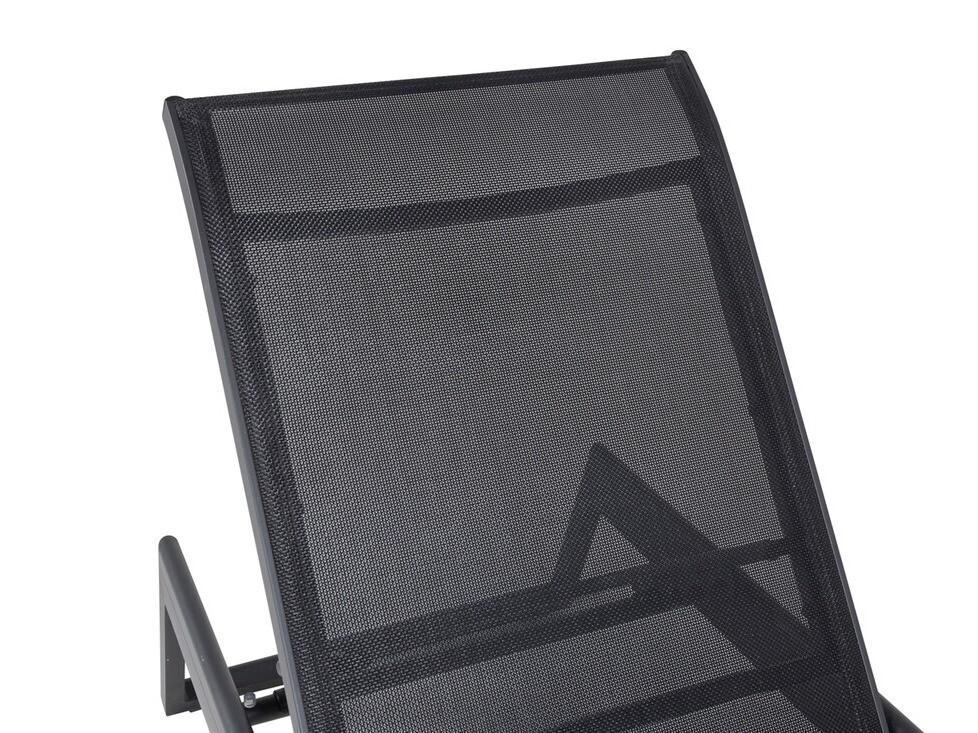 Kerti napozóágy Dallas 1082 (Fekete)