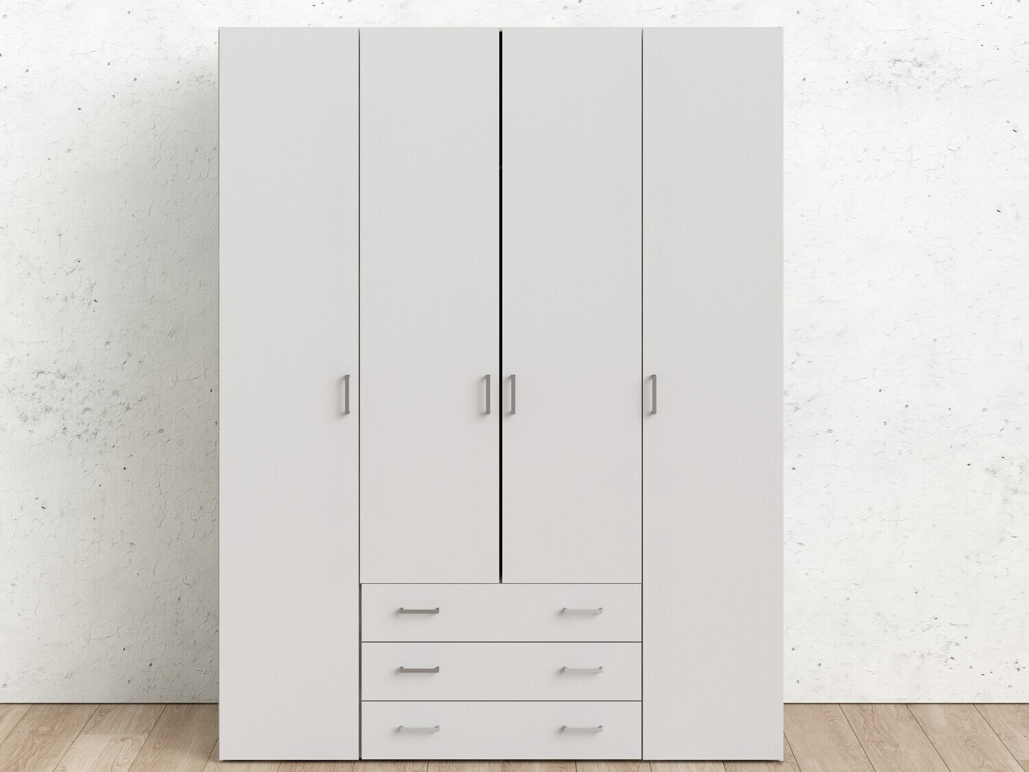 Gardróbszekrény Tustin S107 (Fehér)