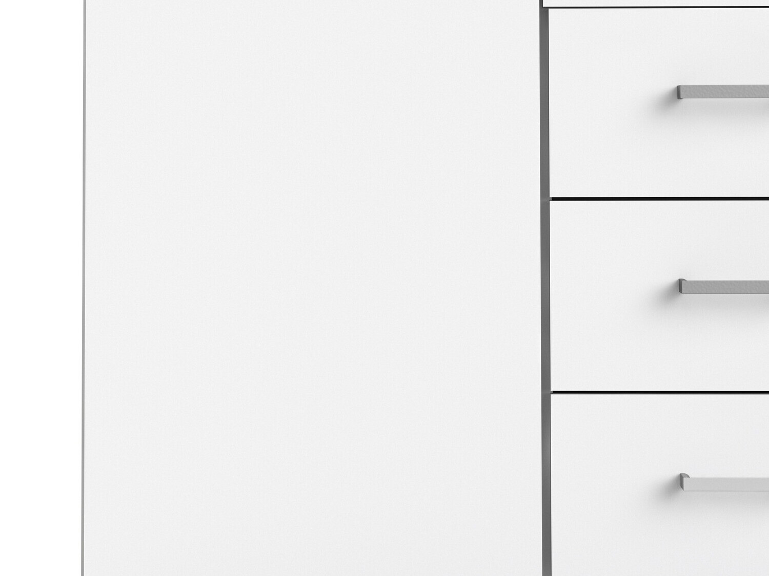 Gardróbszekrény Tustin S107 (Fehér)