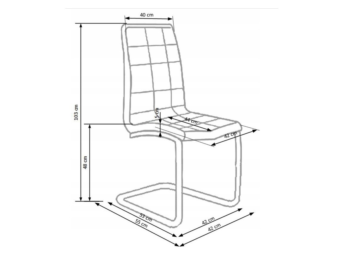 Szék Houston 142 (Fekete)