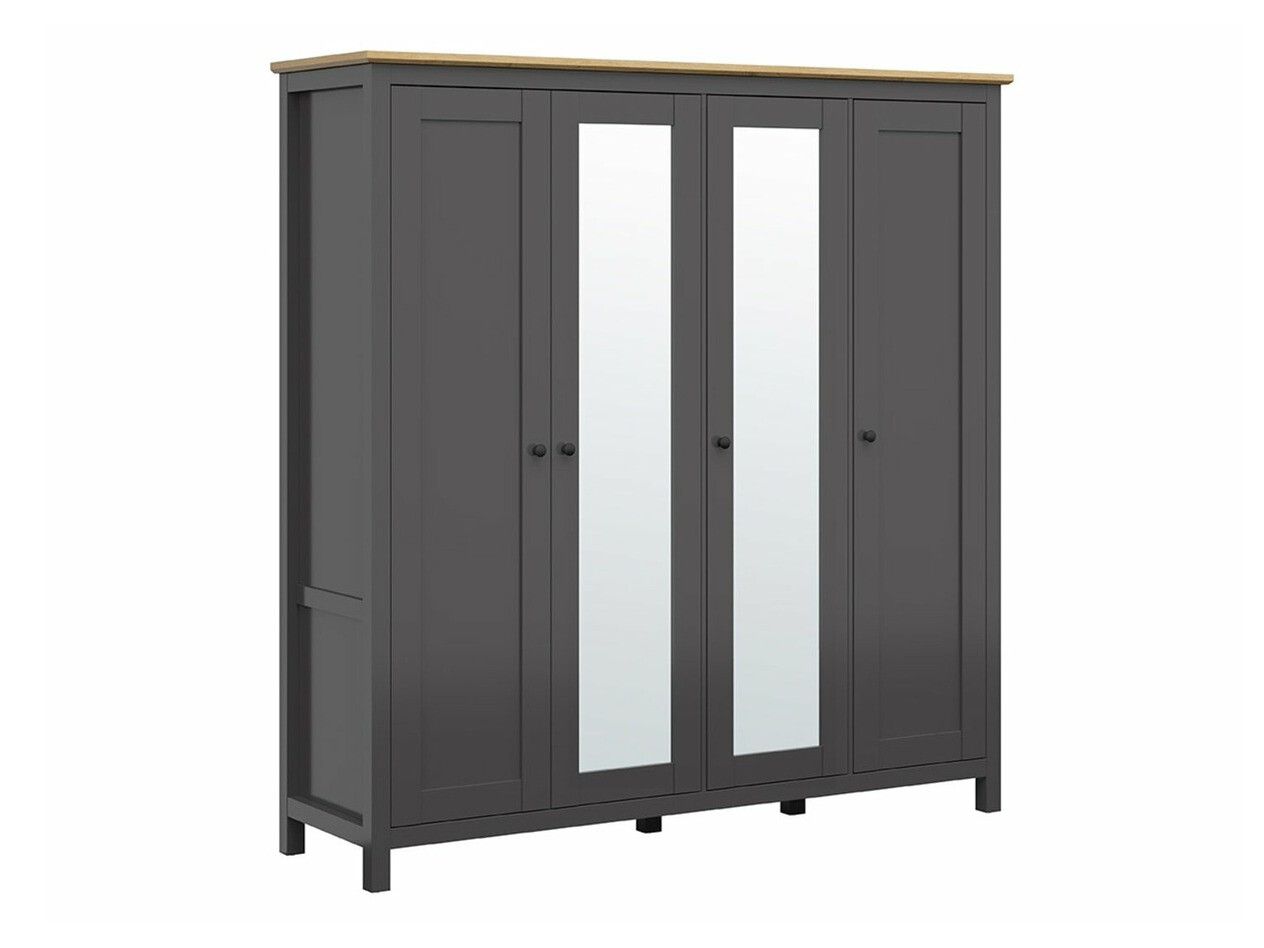 Gardróbszekrény Sordoro 133 (Grafit + Artisan tölgy)