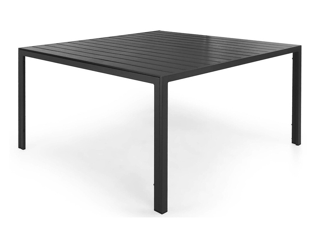 Kerti asztal Comfort Garden 1554 (Fekete)