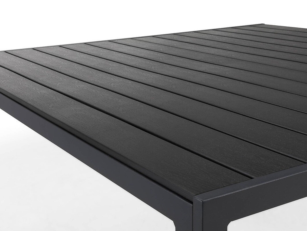 Kerti asztal Comfort Garden 1554 (Fekete)