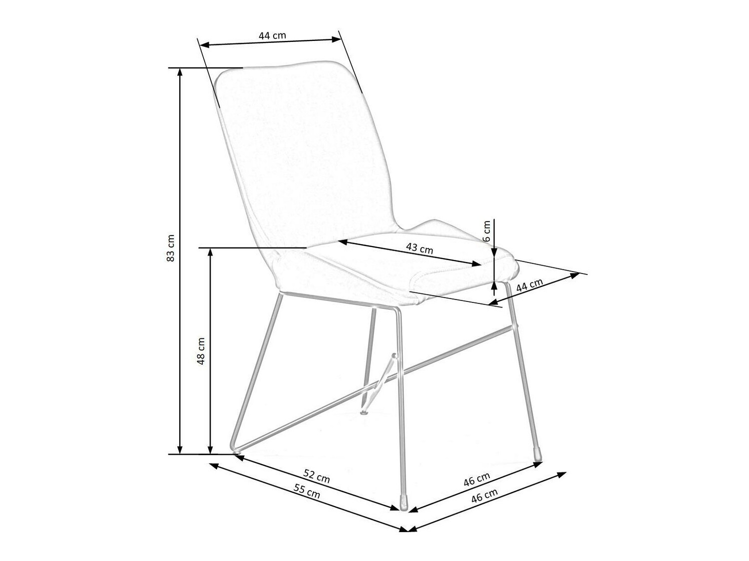 Szék Houston 930 (Sötétzöld)