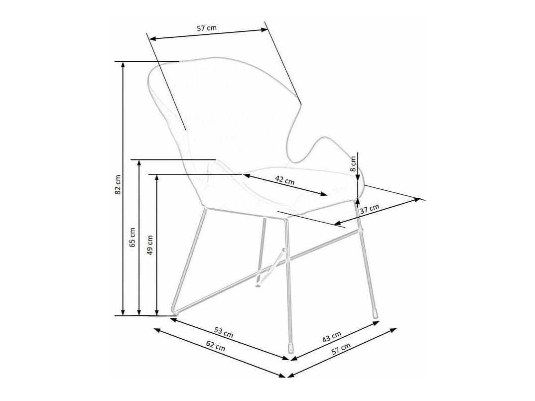 Szék Houston 941 (Sötétzöld)