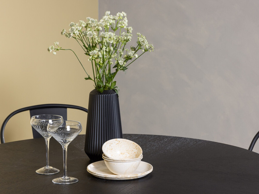 Étkezőgarnitúra Dallas 3921 (Fekete)