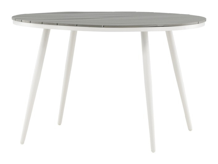 Asztal és szék garnitúra Dallas 3925 (Fehér + Szürke)