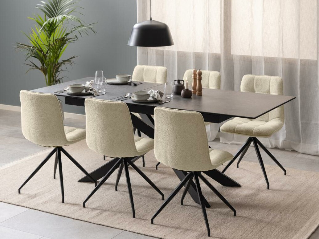 Asztal Norsica 685 (Fekete)