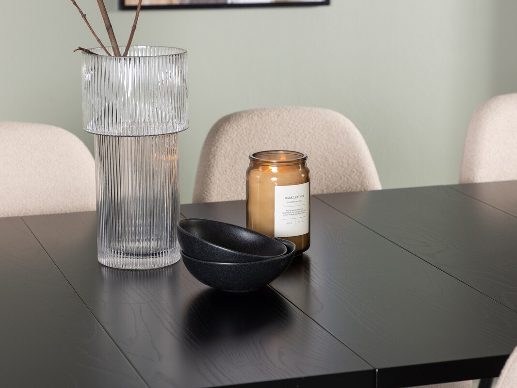 Étkezőgarnitúra Dallas 3964 (Bézs + Fekete)