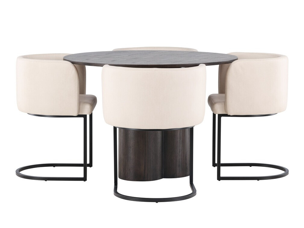 Étkezőgarnitúra Dallas 3986 (Barna)