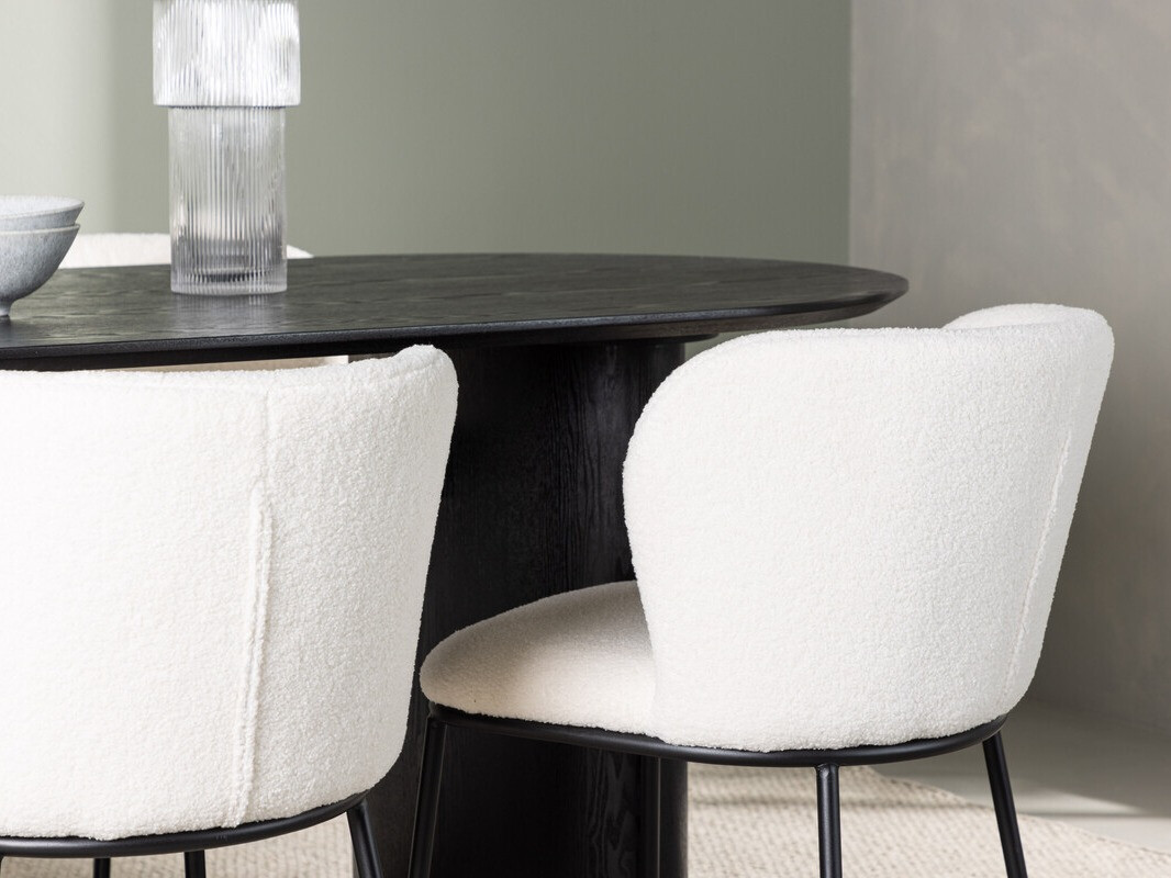 Étkezőgarnitúra Dallas 3990 (Fekete)