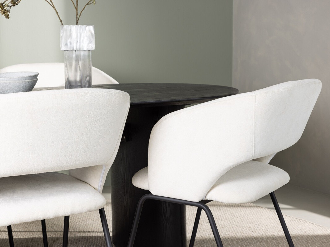 Étkezőgarnitúra Dallas 3993 (Fekete)