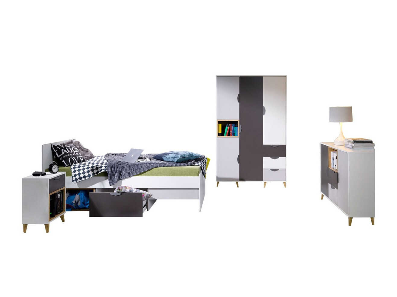 Gyerekszoba garnitúra Domvera 116