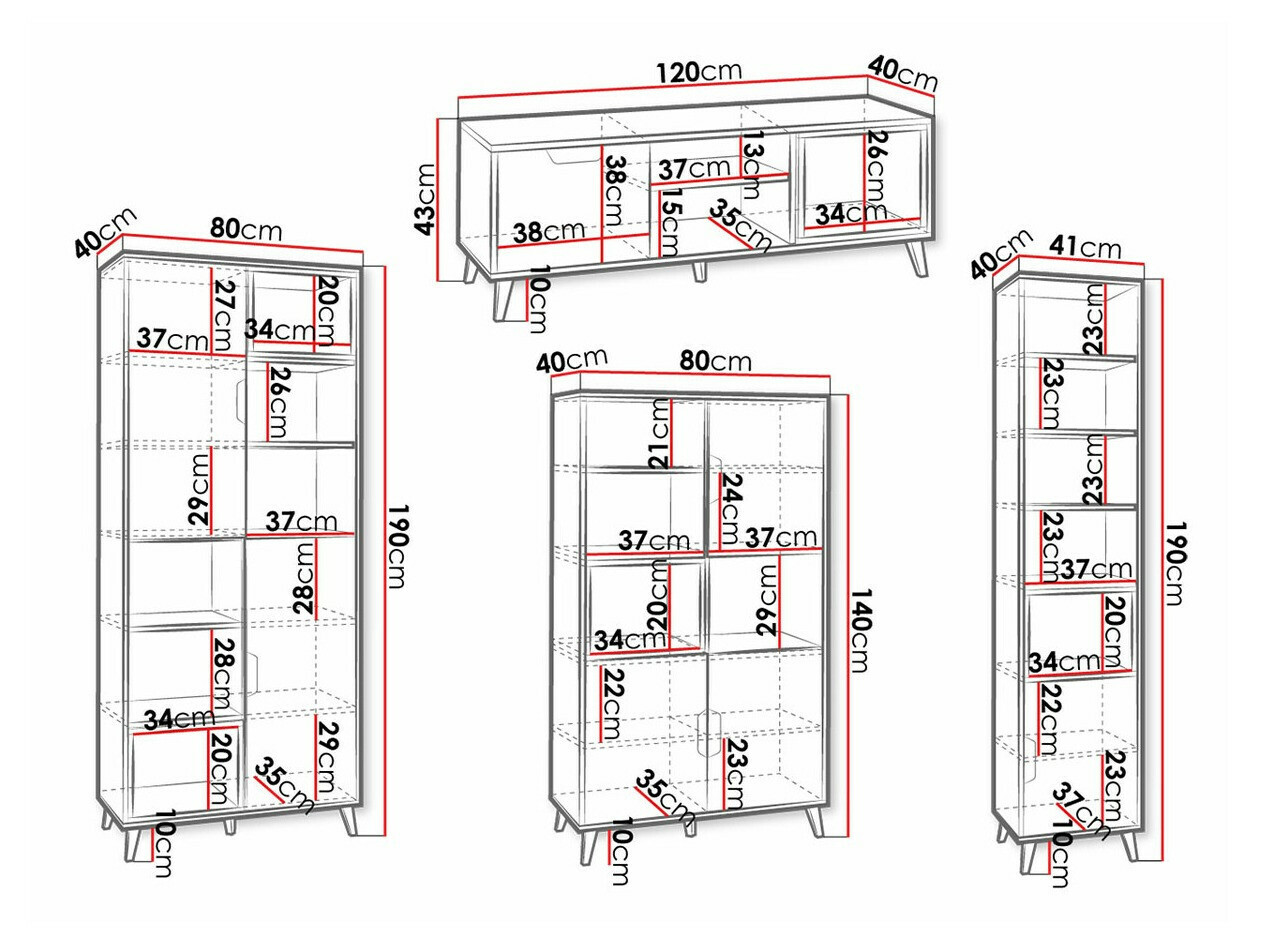 Nappali szett Domvera 115