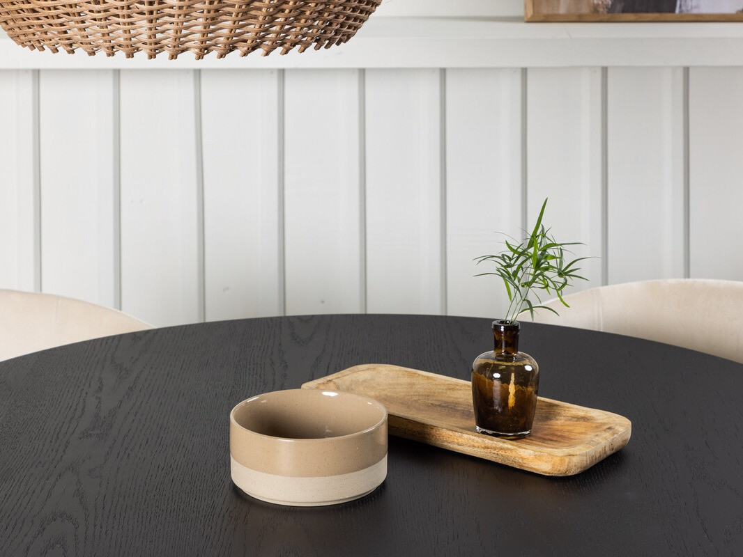 Étkezőgarnitúra Dallas 4006 (Krém + Fekete)