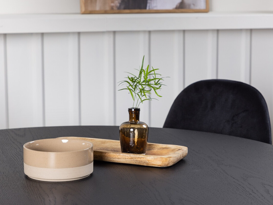 Étkezőgarnitúra Dallas 4008 (Fekete)