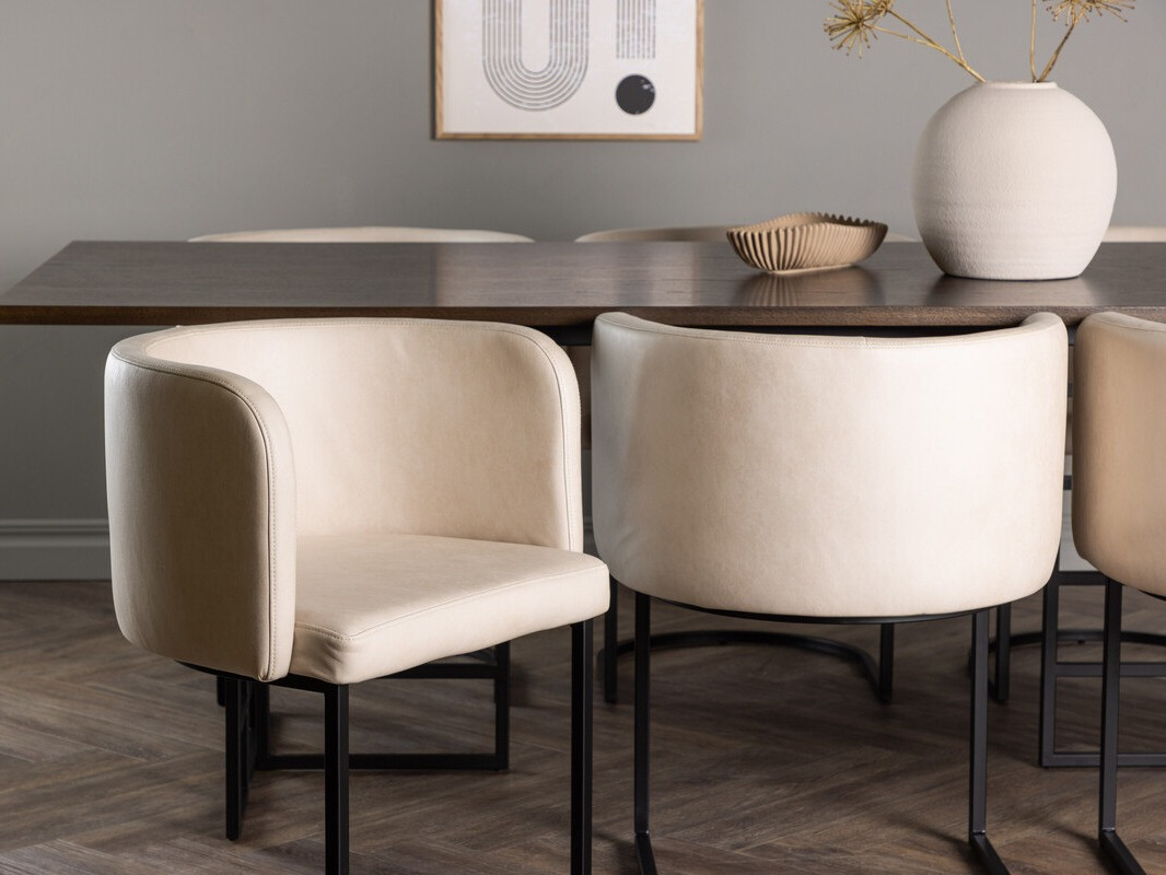 Étkezőgarnitúra Dallas 4043 (Barna + Fekete)