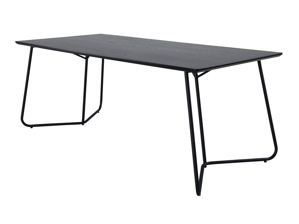 Étkezőgarnitúra Dallas 2569 (Világosszürke + Fekete)