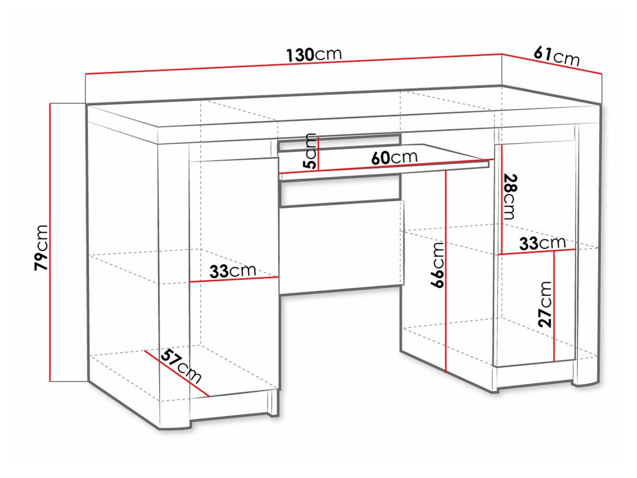 Íróasztal Etrmona 113