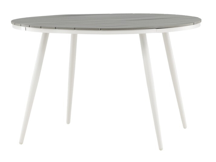 Asztal és szék garnitúra Dallas 4089 (Szürke + Fehér)