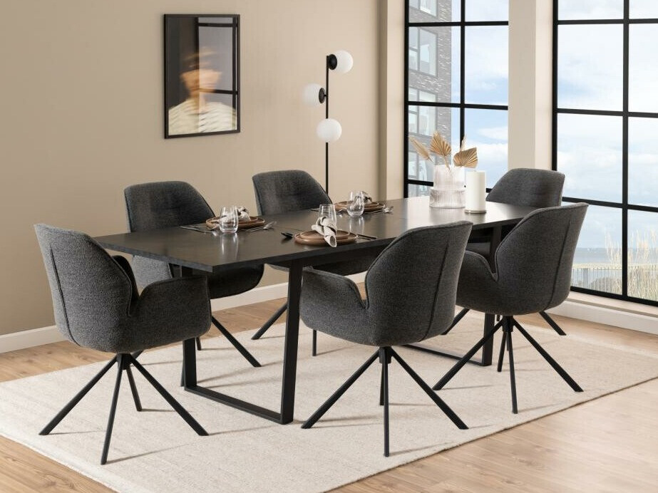 Szék Norsica 696 (Antracit + Fekete)