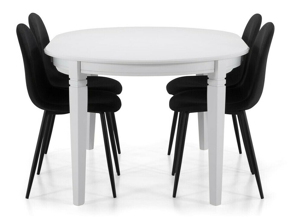 Étkezőgarnitúra Scandinavian Choice 562 (Fekete)