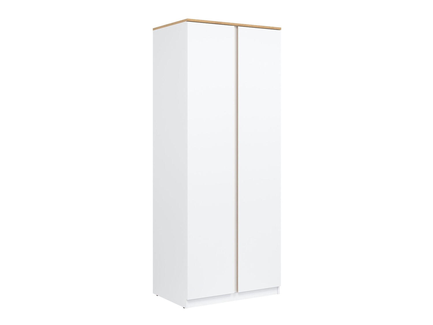 Gardróbszekrény Catelbi 107 (Fehér + Tölgy)