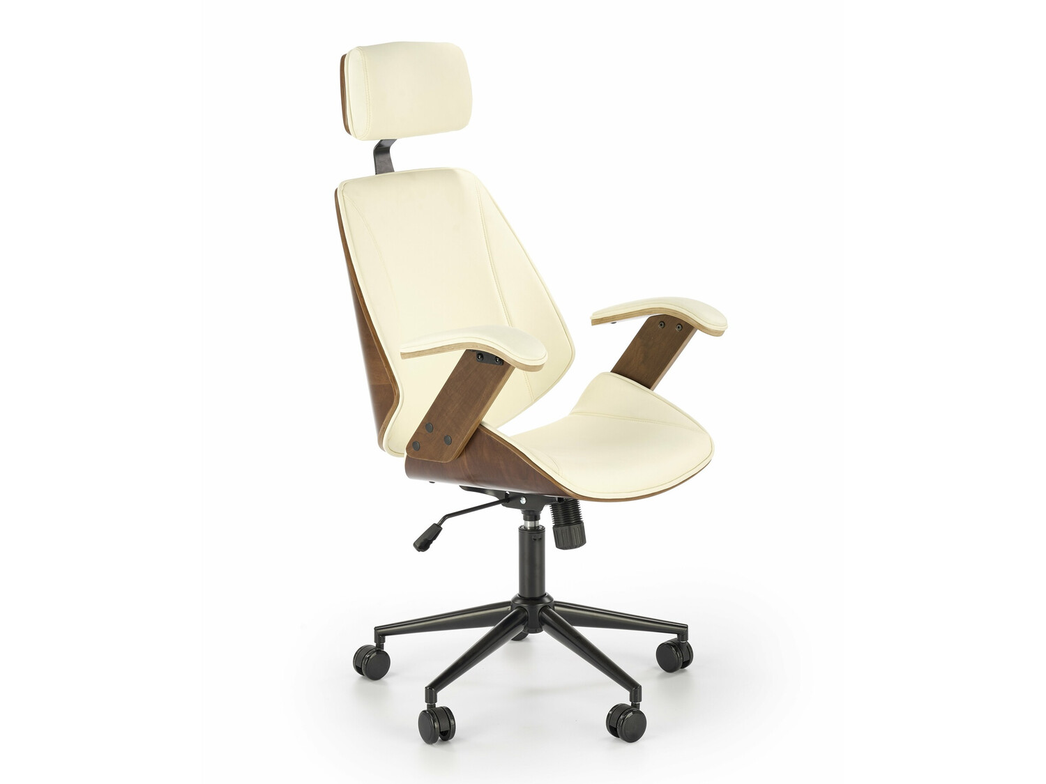 Irodai szék Houston 1490 (Krém + Dió)