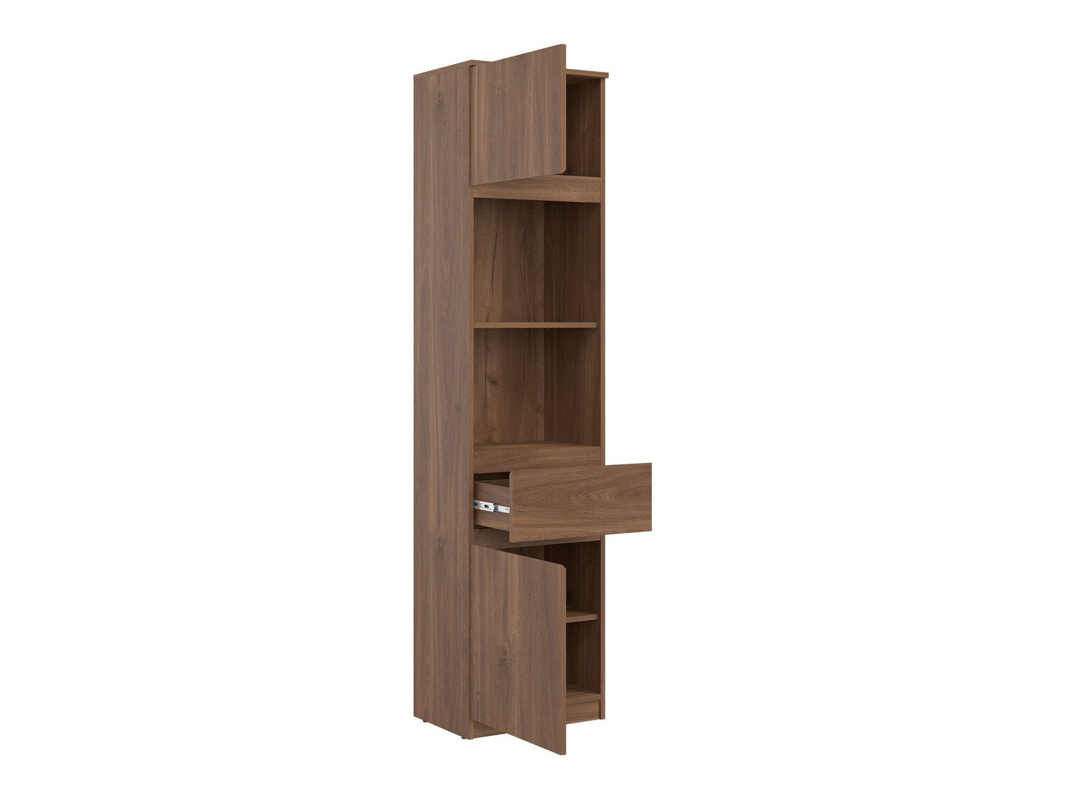 Könyvespolc Orlando 225 (Sötét tölgy)