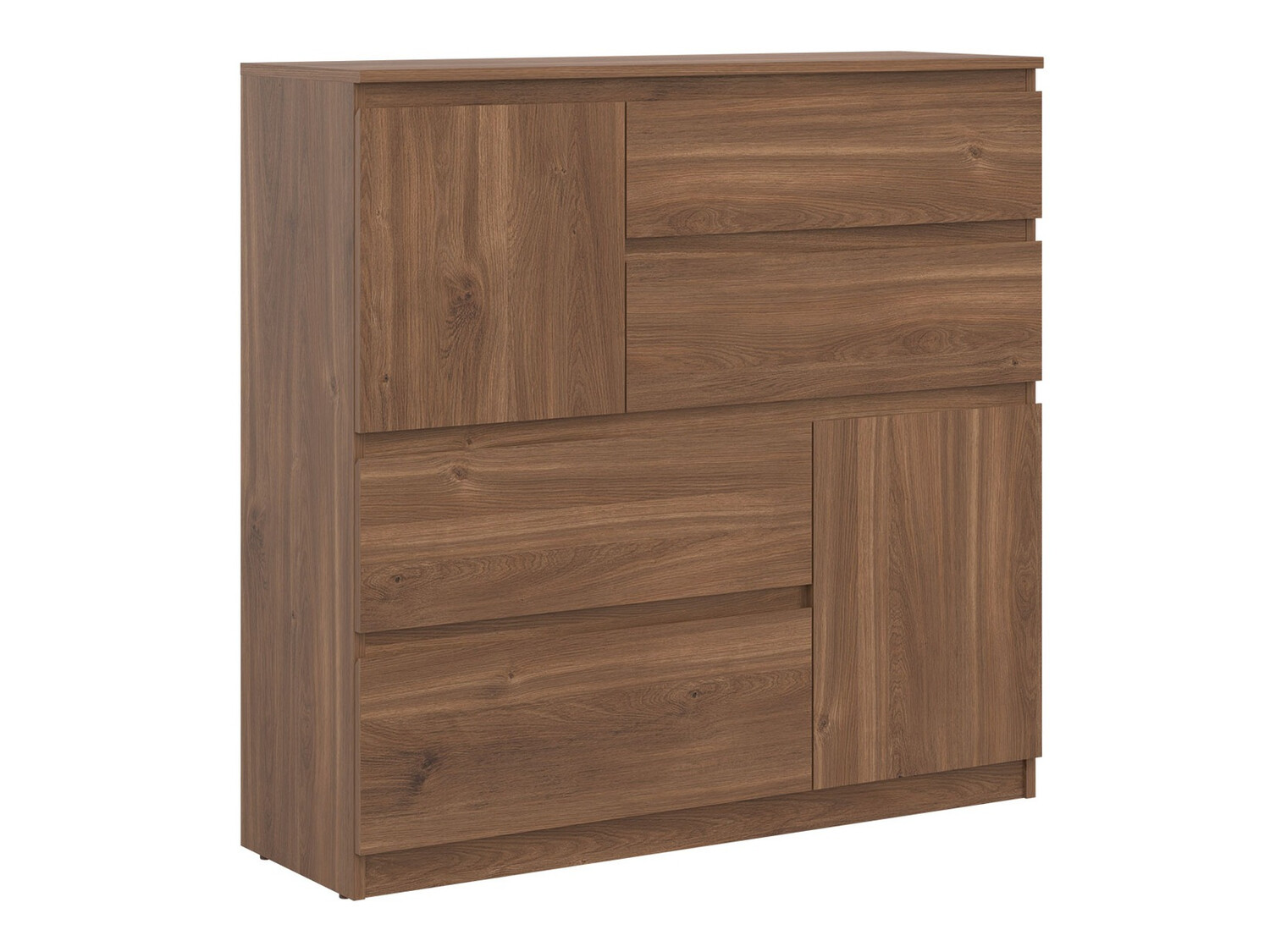 Komód Catelbi 105 (Sötét tölgy)