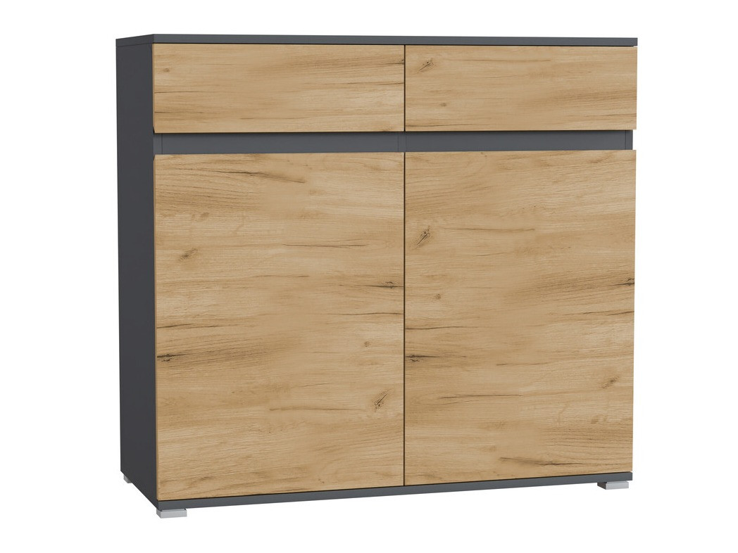 Komód Elitivi 100 (Antracit + Navarra tölgy)