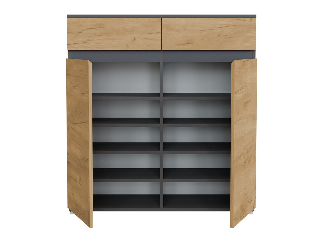 Komód Elitivi 100 (Antracit + Navarra tölgy)