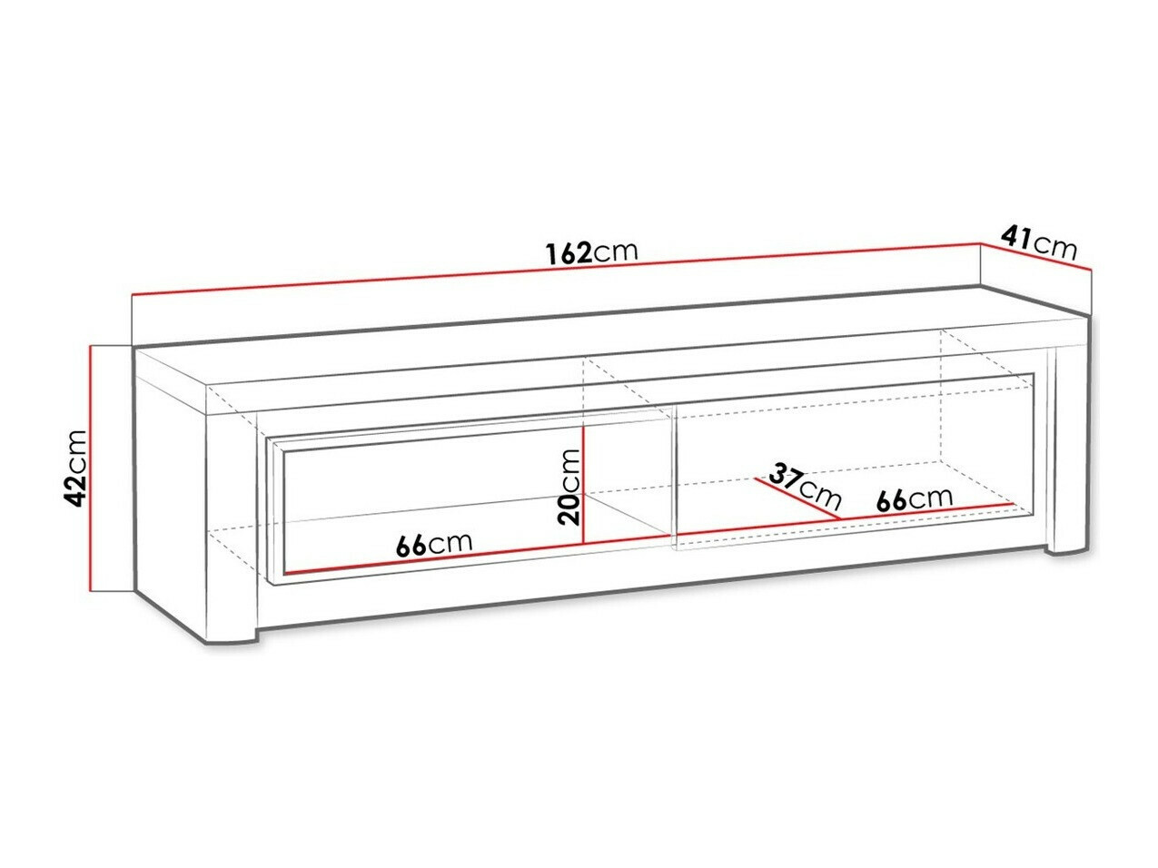 TV-állvány Etrmona 108