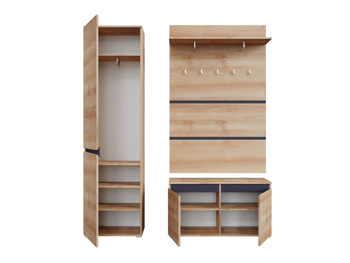 Előszoba garnitúra Elitivi 108 (Bükkfa)