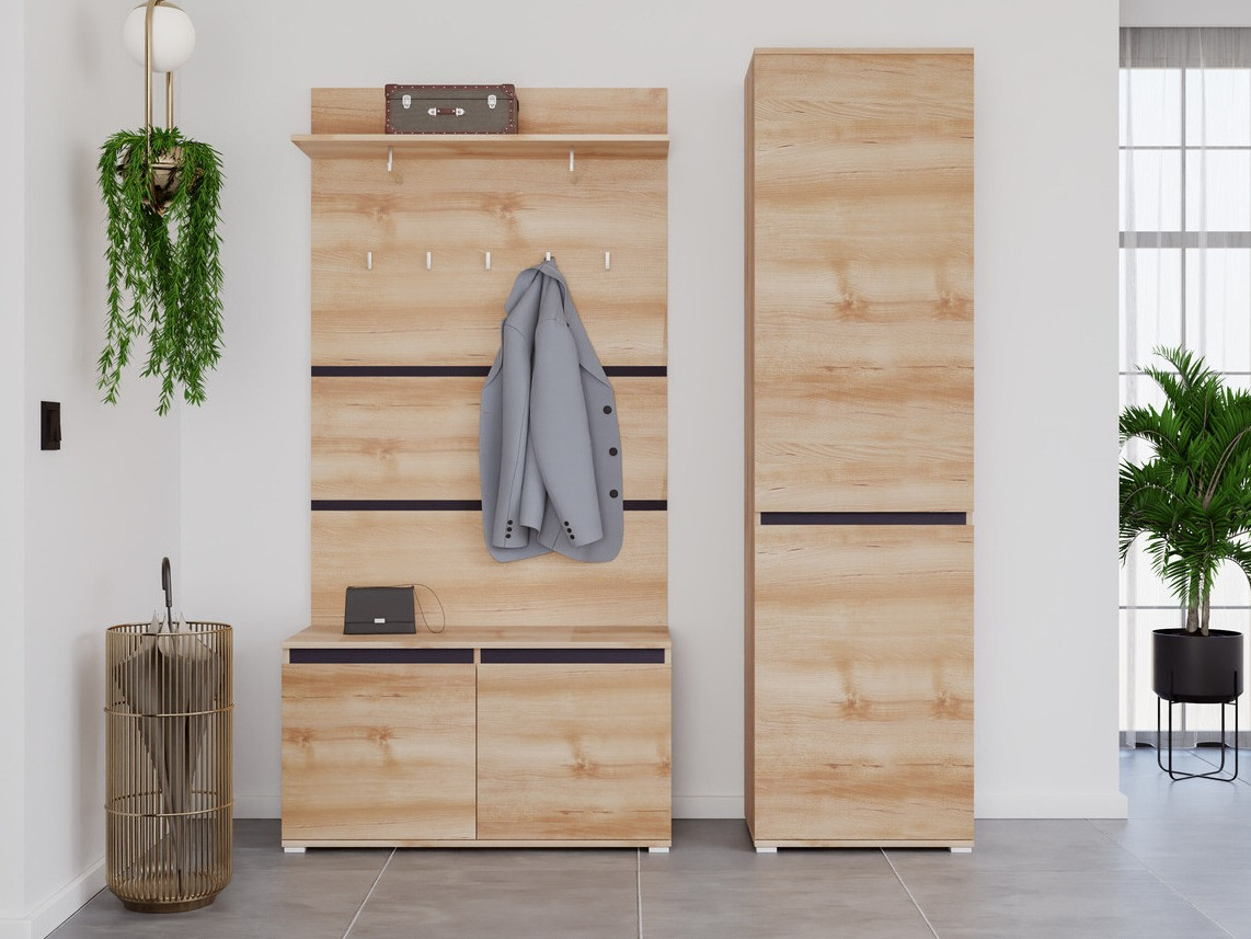 Előszoba garnitúra Elitivi 108 (Bükkfa)