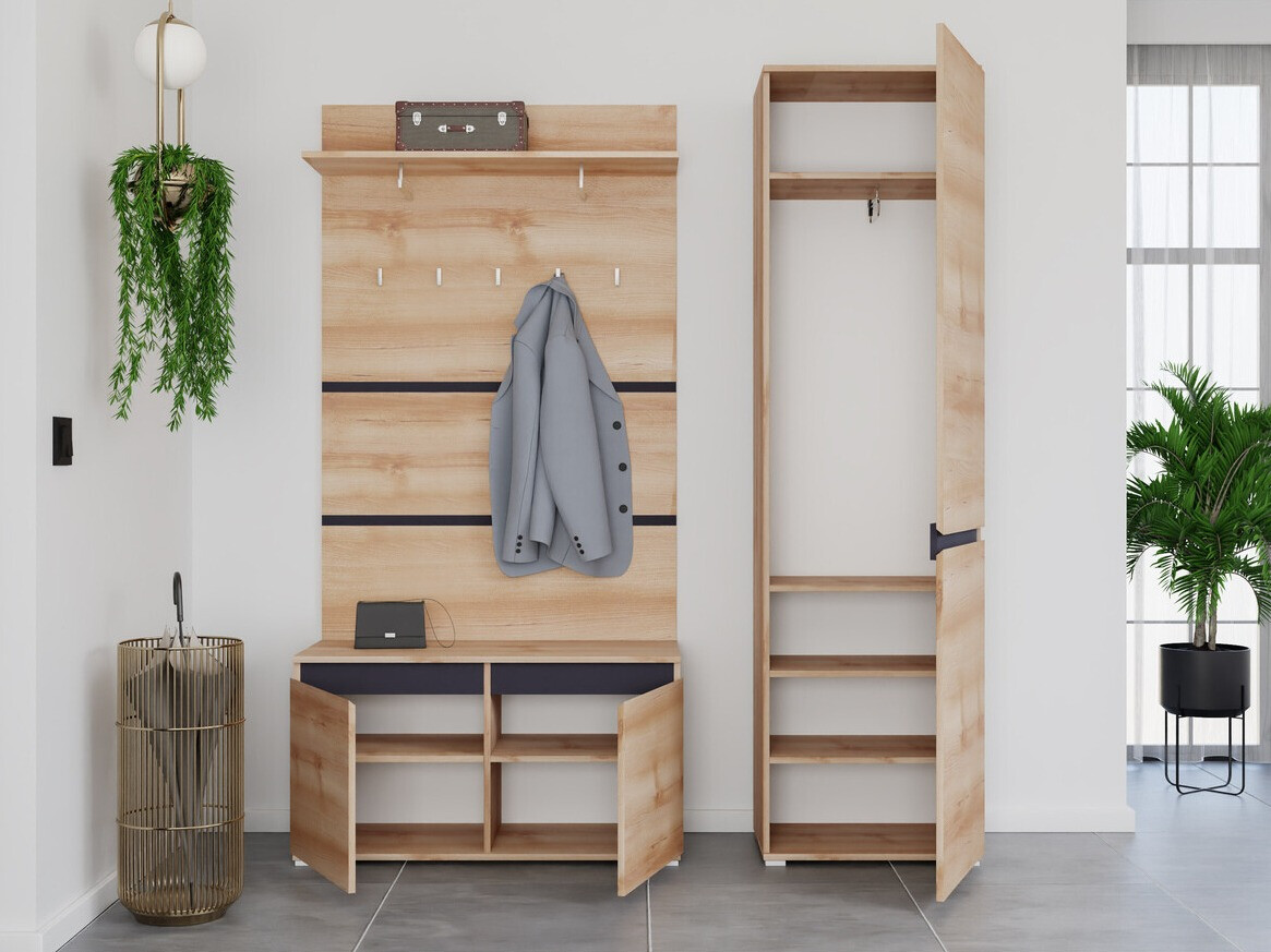 Előszoba garnitúra Elitivi 108 (Bükkfa)