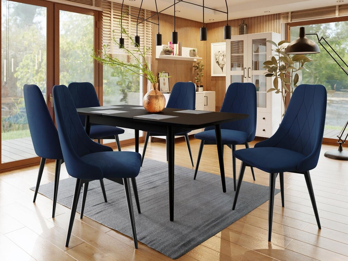 Szék Racine 112 (Fekete + Magic Velvet 2216)