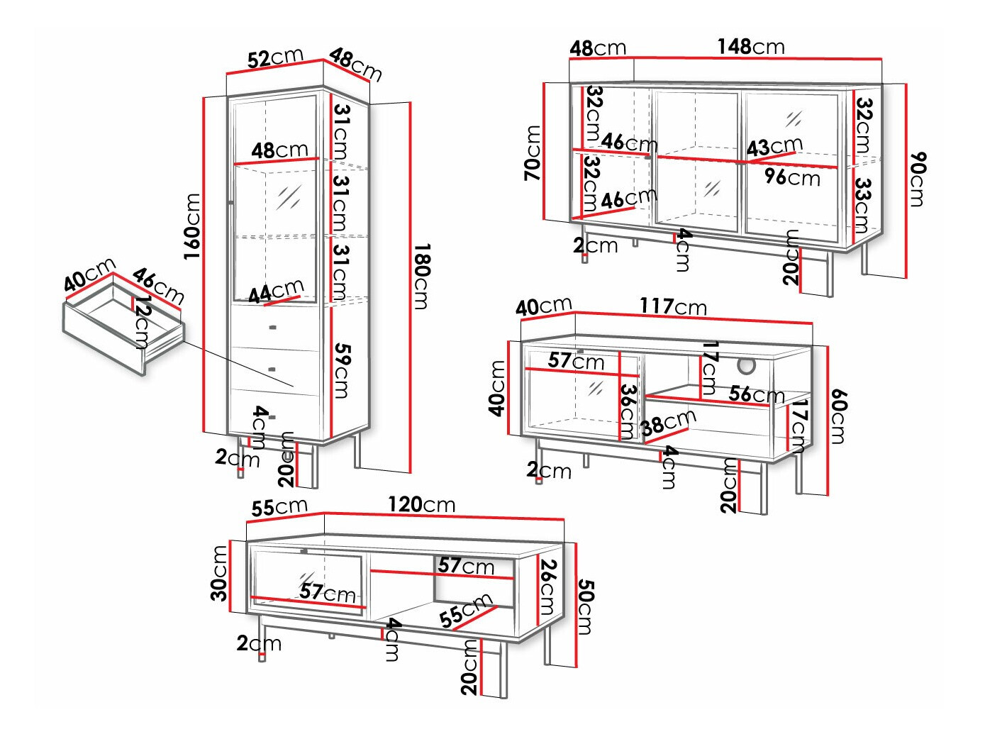 Nappali szett Comfivo 422