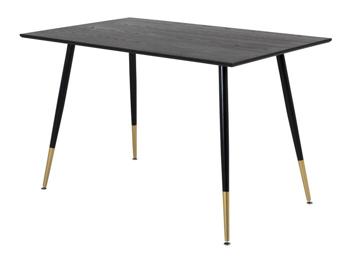 Étkezőgarnitúra Dallas 1694 (Fekete + Szürke)