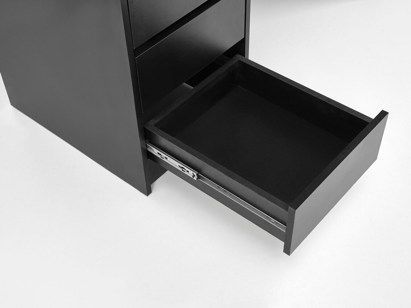 Fésülködő asztal Houston 1504 (Fekete)