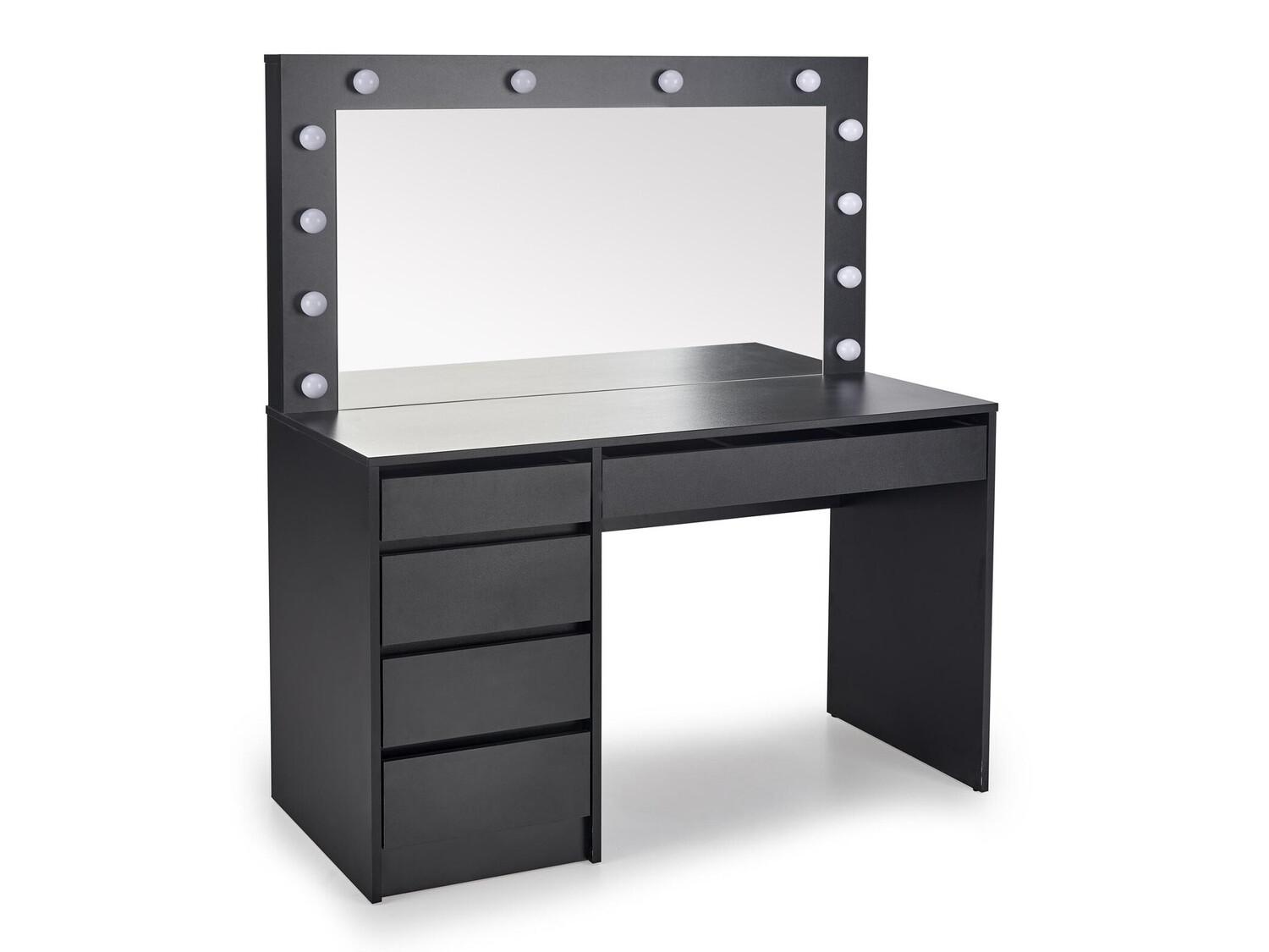 Fésülködő asztal Houston Gaudium I (Fekete)