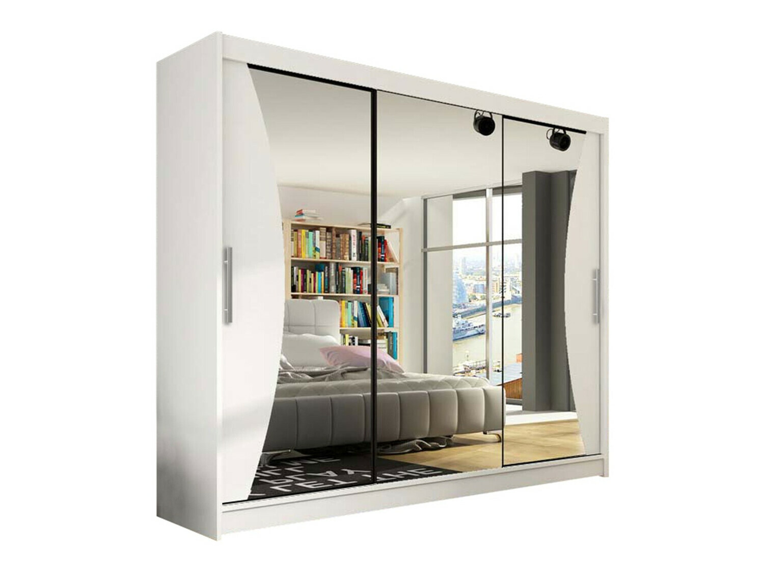 Gardróbszekrény Closico Ordo IV (Fehér)