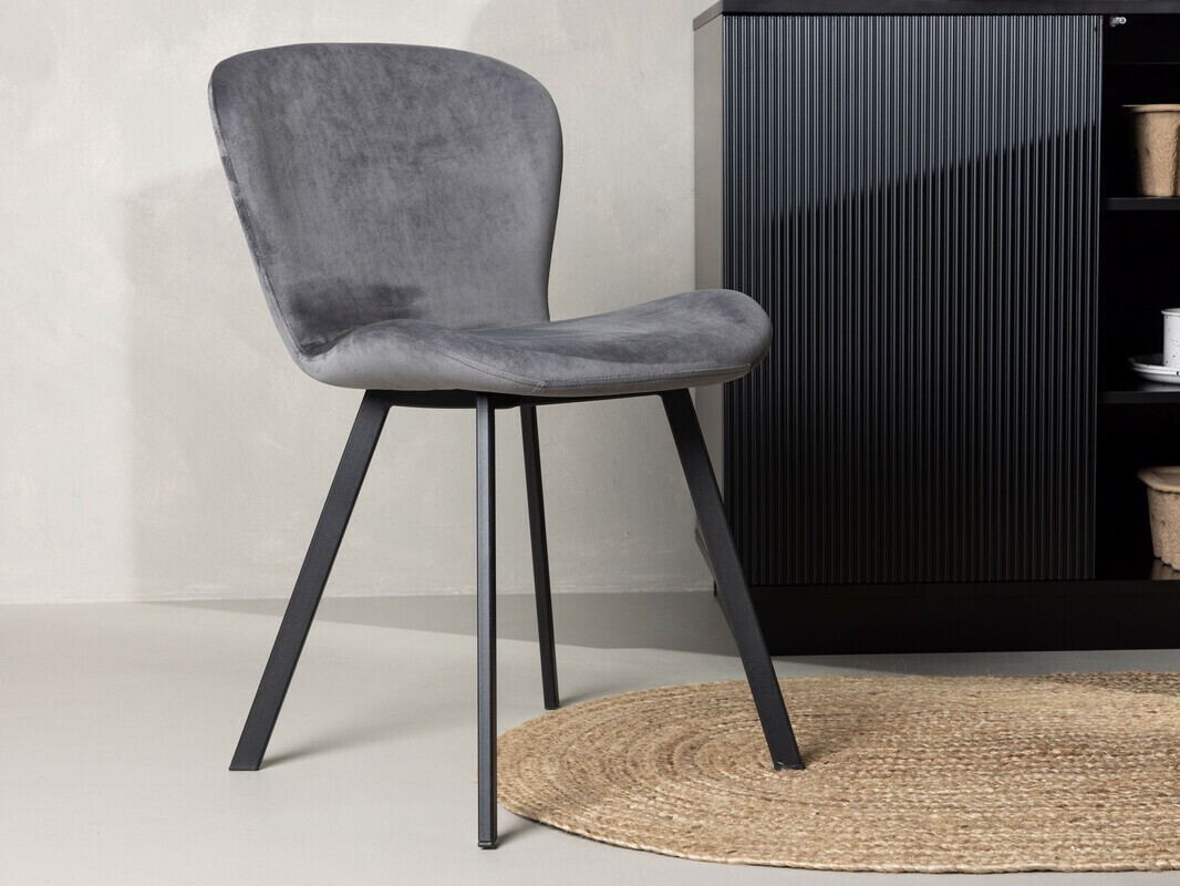 Szék Dallas 4100 (Szürke + Fekete)