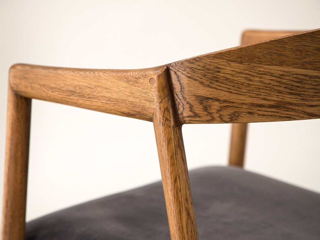 Szék Dallas 4939 (Szürke + Barna)