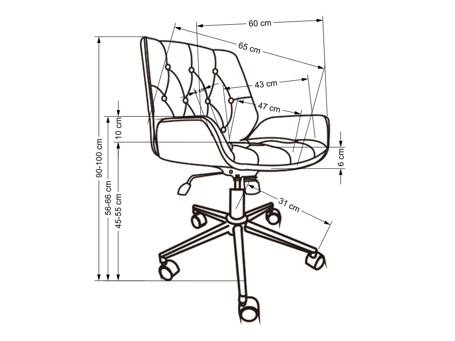 Irodai szék Houston 1522