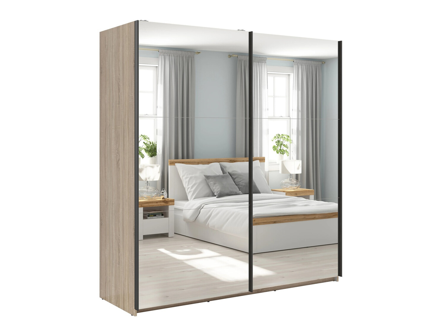 Gardróbszekrény Livevaro 111 (Sonoma tölgy)