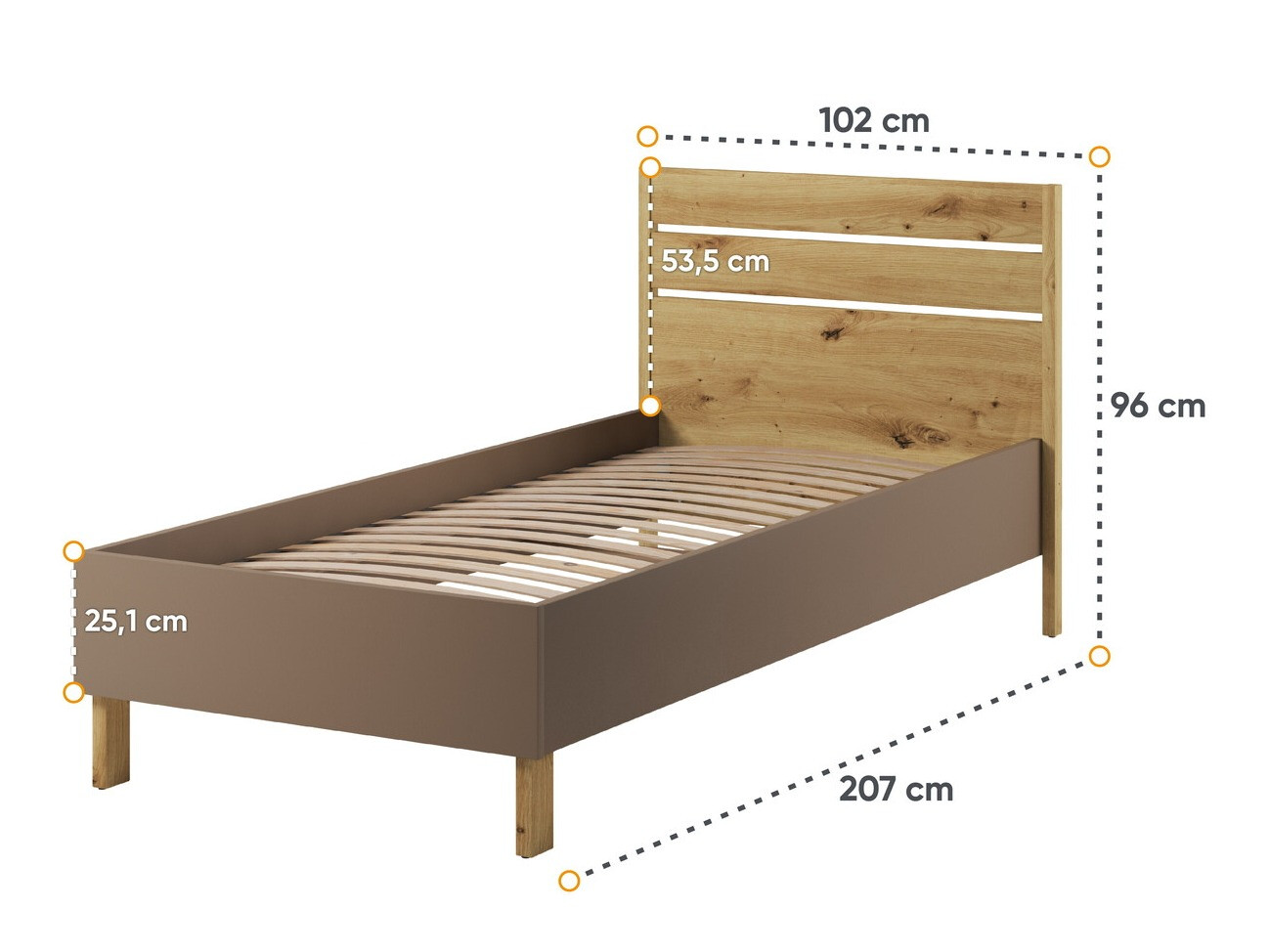 Ágy Laralu 107