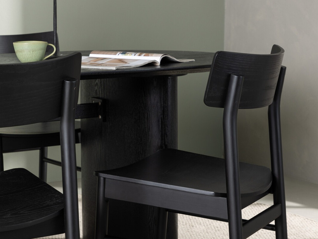 Étkezőgarnitúra Dallas 4119 (Fekete)